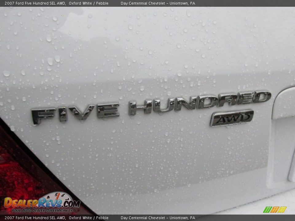 2007 Ford Five Hundred SEL AWD Oxford White / Pebble Photo #5