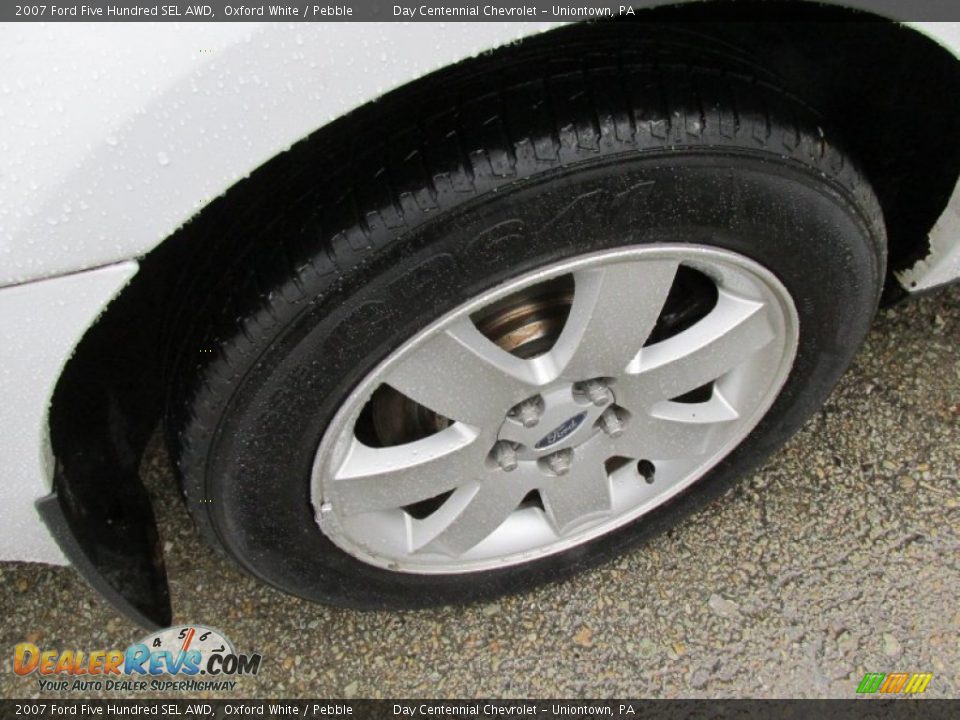 2007 Ford Five Hundred SEL AWD Oxford White / Pebble Photo #9