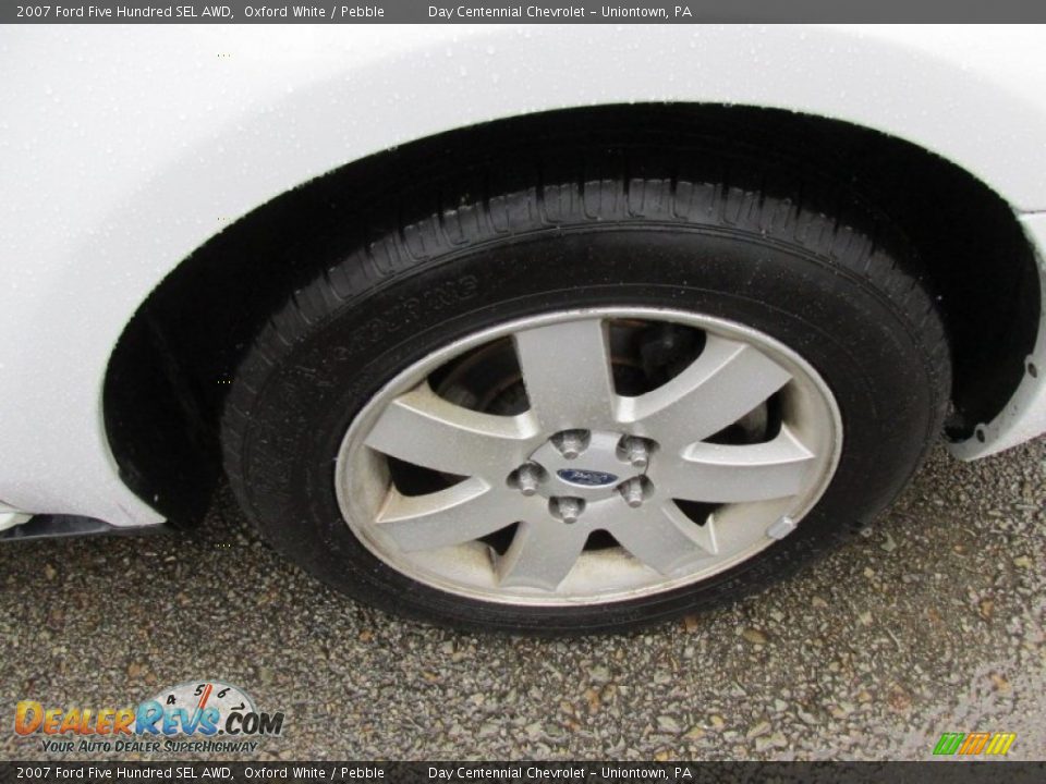 2007 Ford Five Hundred SEL AWD Oxford White / Pebble Photo #11