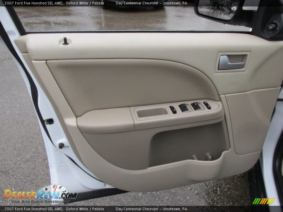 2007 Ford Five Hundred SEL AWD Oxford White / Pebble Photo #20