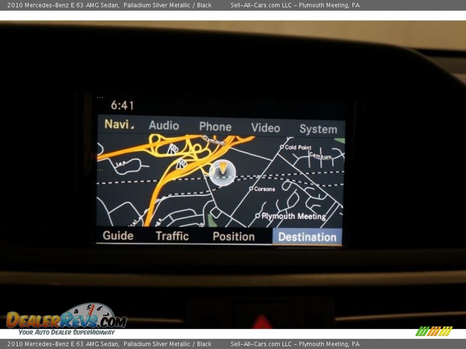 Navigation of 2010 Mercedes-Benz E 63 AMG Sedan Photo #33