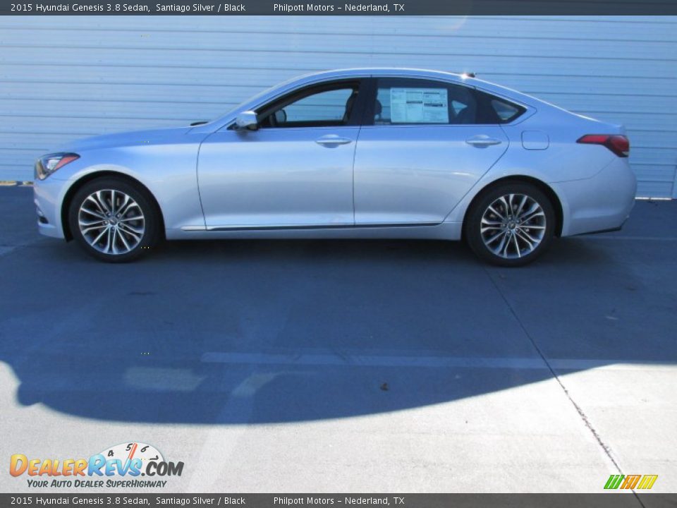 Santiago Silver 2015 Hyundai Genesis 3.8 Sedan Photo #6