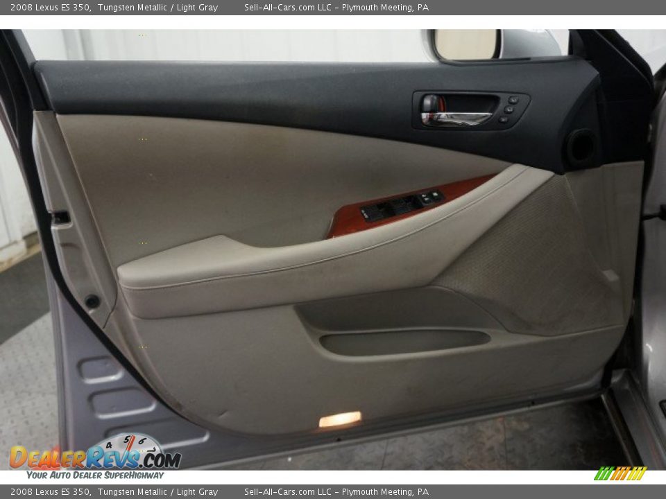2008 Lexus ES 350 Tungsten Metallic / Light Gray Photo #12