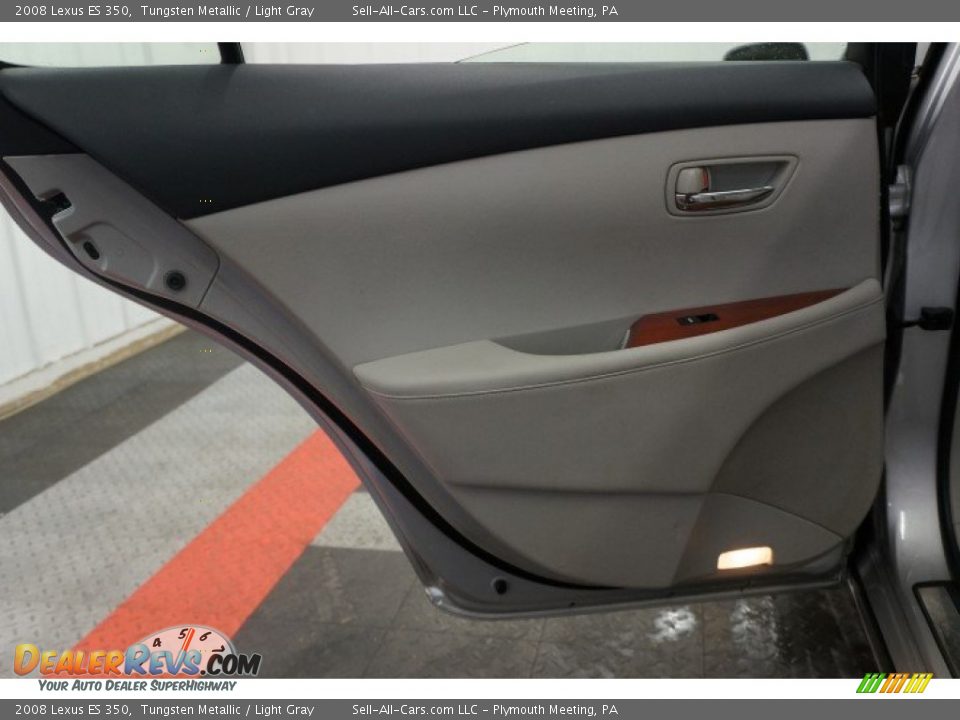 2008 Lexus ES 350 Tungsten Metallic / Light Gray Photo #14