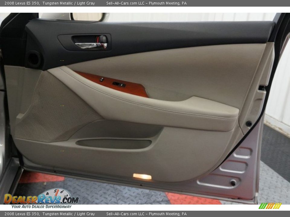 2008 Lexus ES 350 Tungsten Metallic / Light Gray Photo #16