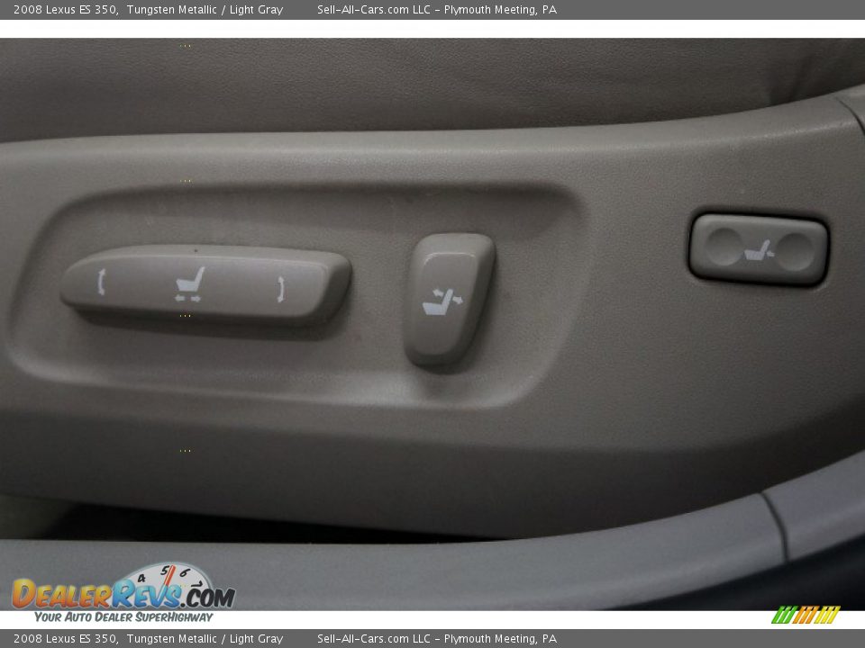 2008 Lexus ES 350 Tungsten Metallic / Light Gray Photo #18