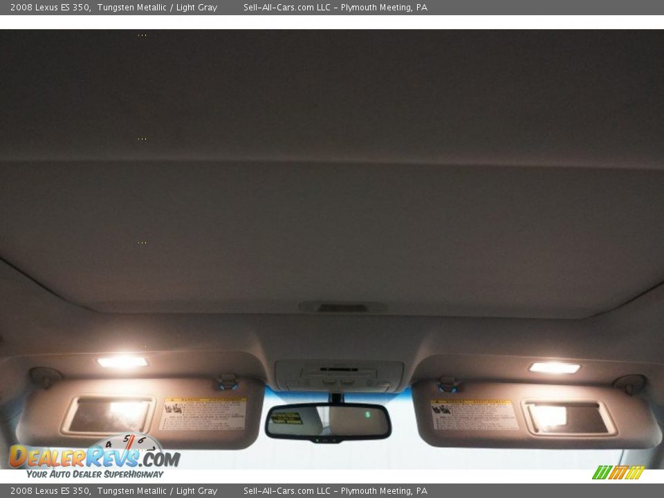 2008 Lexus ES 350 Tungsten Metallic / Light Gray Photo #19