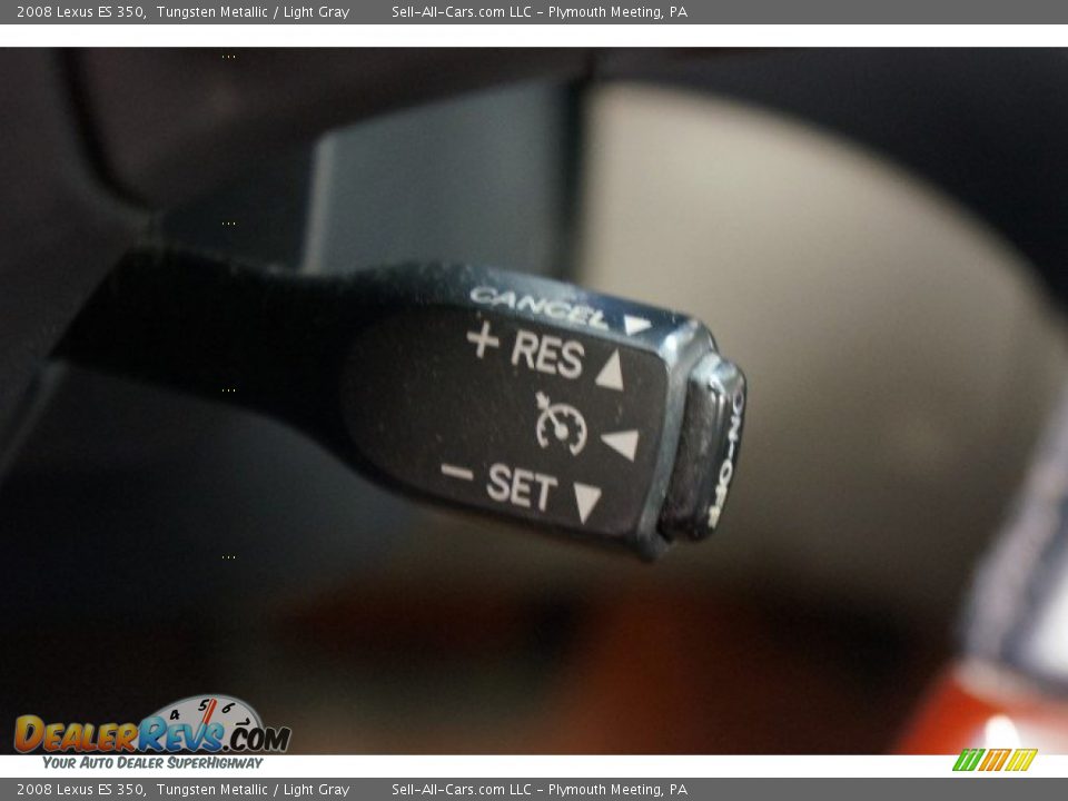 2008 Lexus ES 350 Tungsten Metallic / Light Gray Photo #25