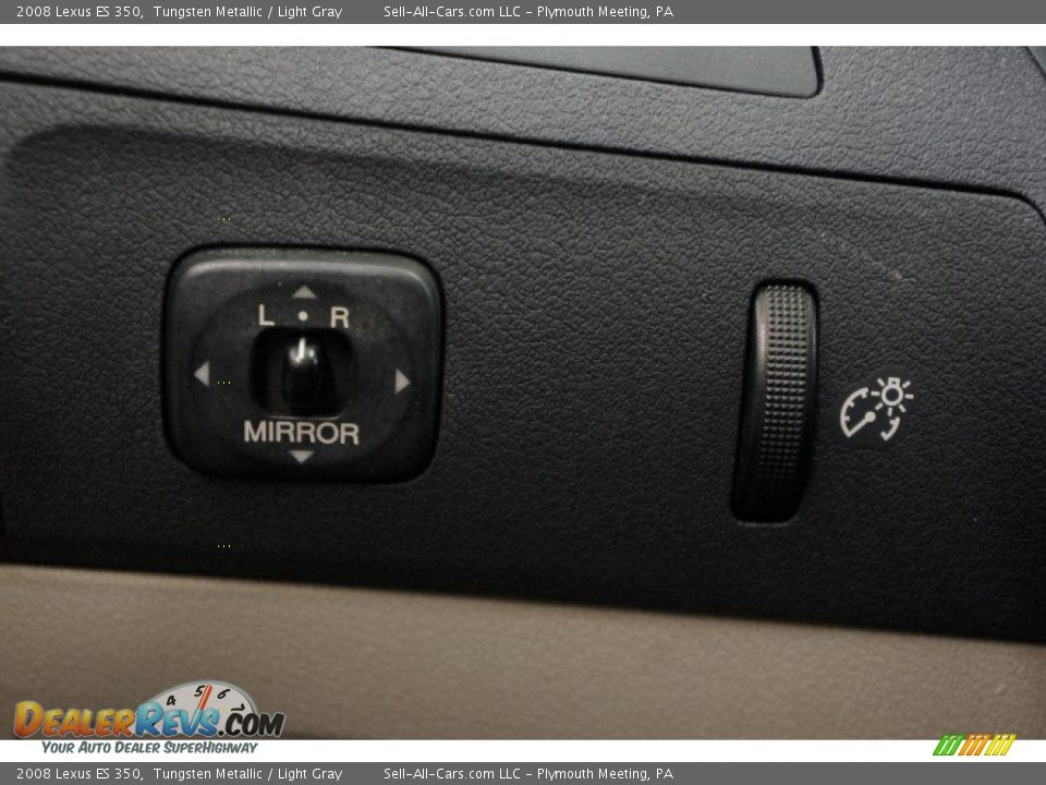 2008 Lexus ES 350 Tungsten Metallic / Light Gray Photo #28