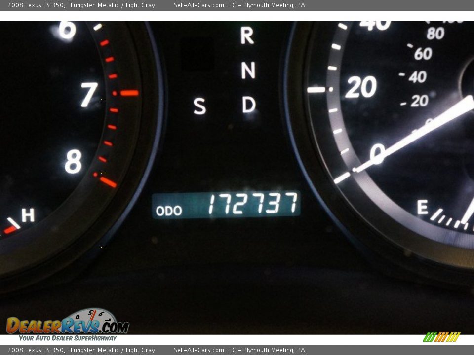 2008 Lexus ES 350 Tungsten Metallic / Light Gray Photo #31