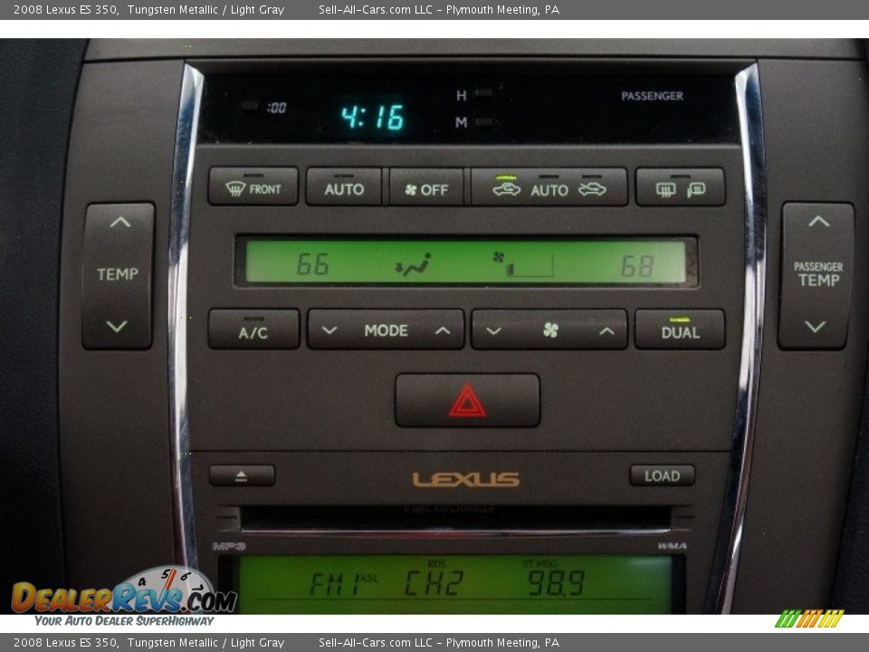 2008 Lexus ES 350 Tungsten Metallic / Light Gray Photo #32
