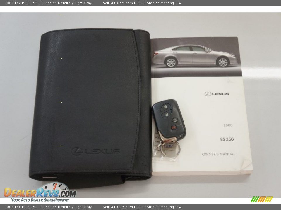 2008 Lexus ES 350 Tungsten Metallic / Light Gray Photo #34