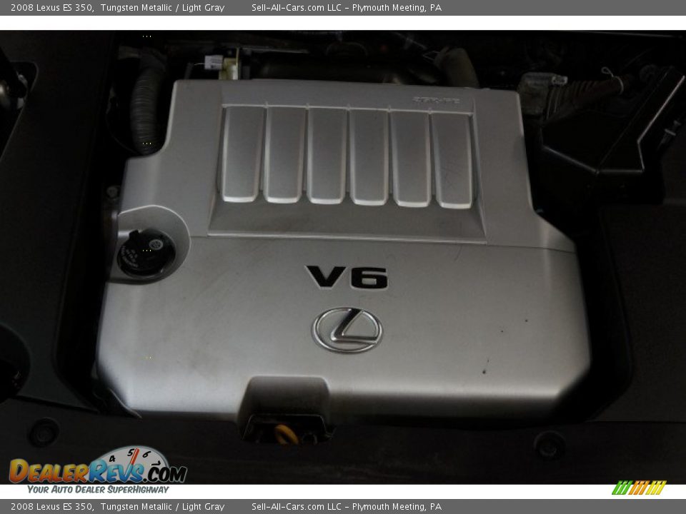 2008 Lexus ES 350 Tungsten Metallic / Light Gray Photo #36