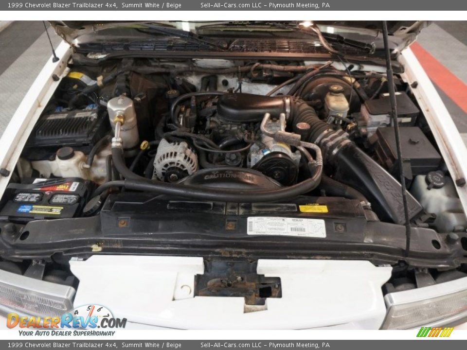 1999 Chevrolet Blazer Trailblazer 4x4 4.3 Liter OHV 12-Valve V6 Engine Photo #29