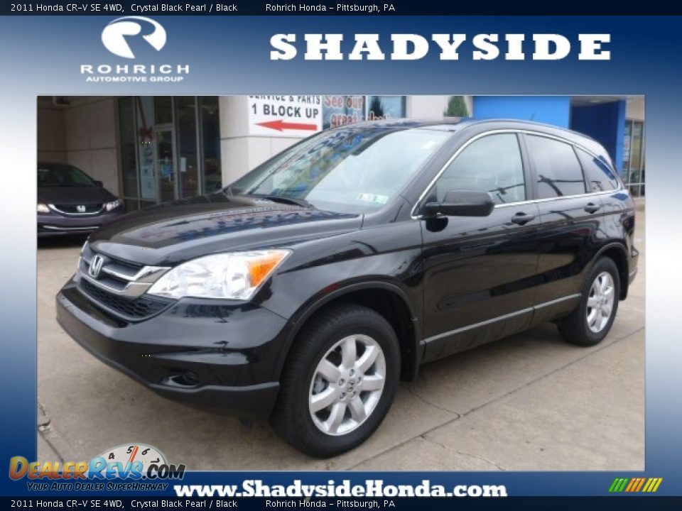 2011 Honda CR-V SE 4WD Crystal Black Pearl / Black Photo #1
