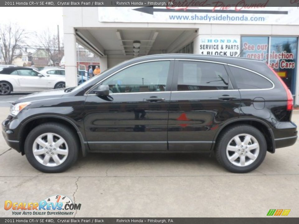 2011 Honda CR-V SE 4WD Crystal Black Pearl / Black Photo #2