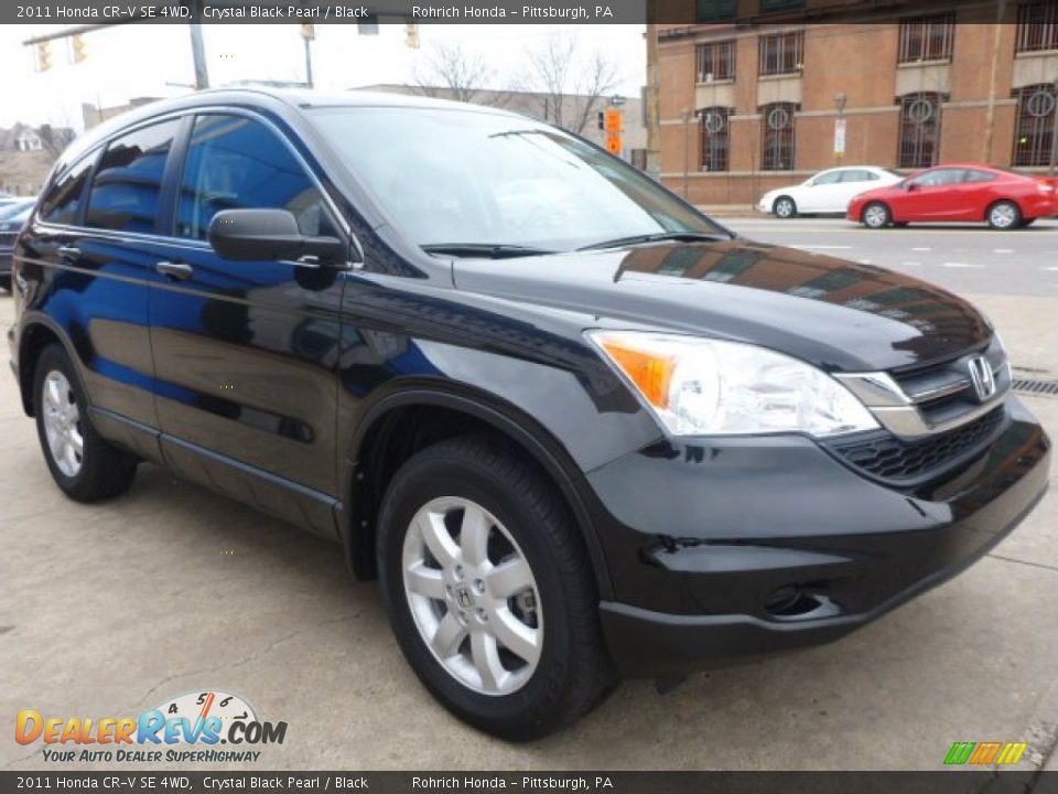 2011 Honda CR-V SE 4WD Crystal Black Pearl / Black Photo #3