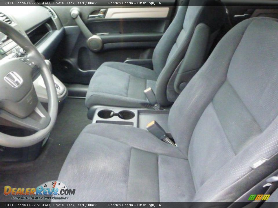 2011 Honda CR-V SE 4WD Crystal Black Pearl / Black Photo #4