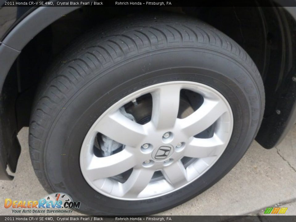 2011 Honda CR-V SE 4WD Crystal Black Pearl / Black Photo #8