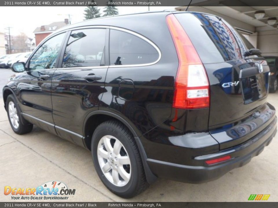 2011 Honda CR-V SE 4WD Crystal Black Pearl / Black Photo #10