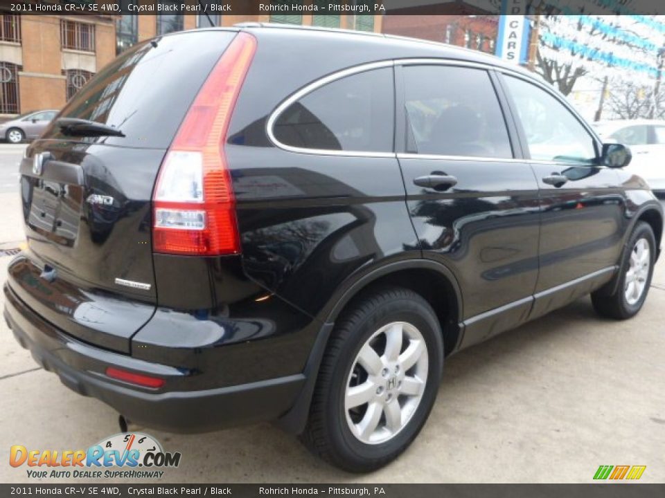 2011 Honda CR-V SE 4WD Crystal Black Pearl / Black Photo #12