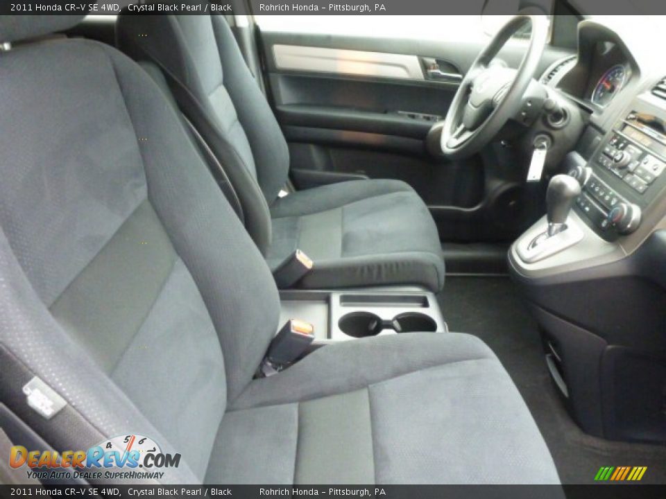 2011 Honda CR-V SE 4WD Crystal Black Pearl / Black Photo #17