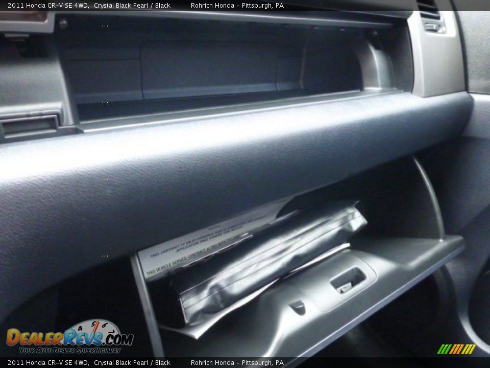 2011 Honda CR-V SE 4WD Crystal Black Pearl / Black Photo #22