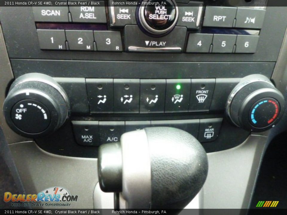 2011 Honda CR-V SE 4WD Crystal Black Pearl / Black Photo #24