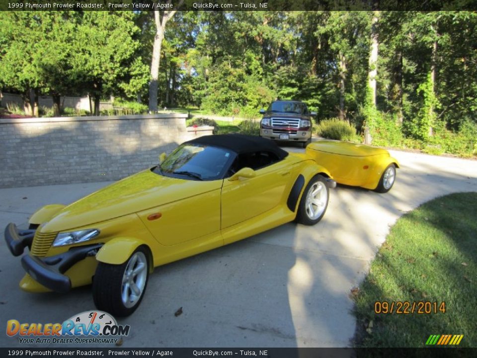1999 Plymouth Prowler Roadster Prowler Yellow / Agate Photo #1