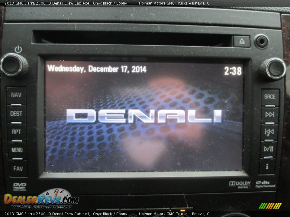 2013 GMC Sierra 2500HD Denali Crew Cab 4x4 Onyx Black / Ebony Photo #8