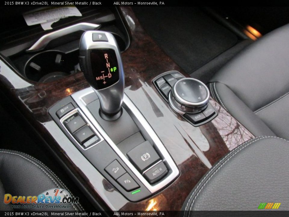 2015 BMW X3 xDrive28i Mineral Silver Metallic / Black Photo #15