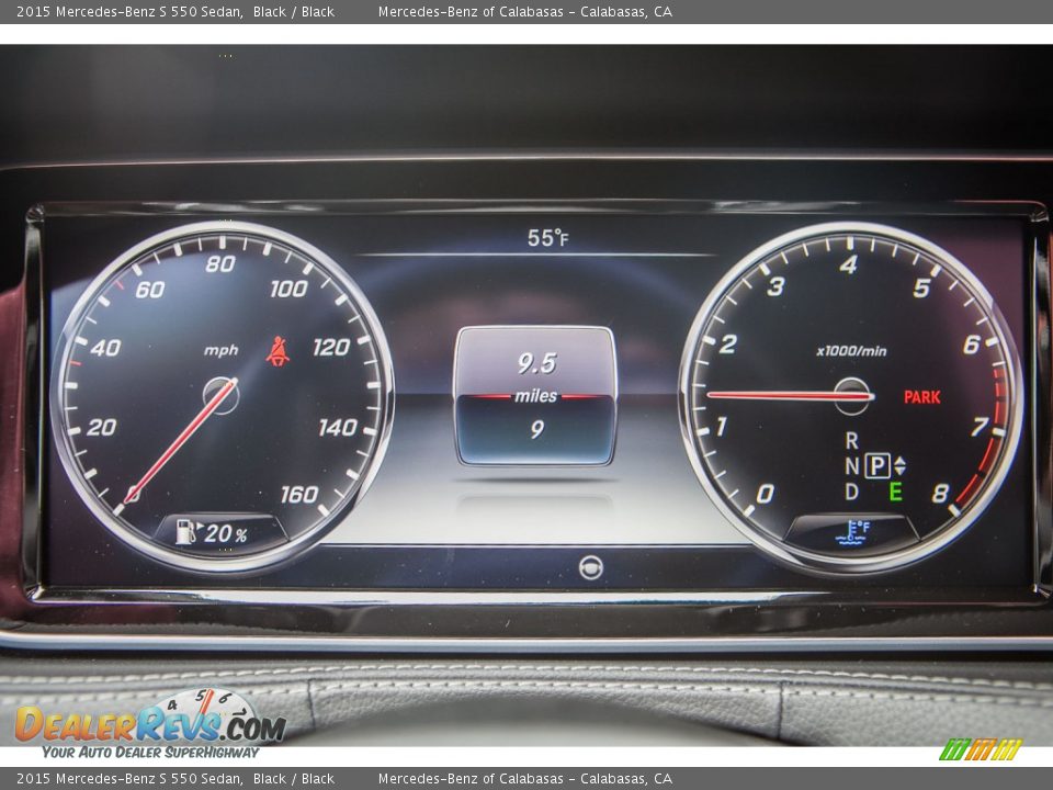 2015 Mercedes-Benz S 550 Sedan Black / Black Photo #6