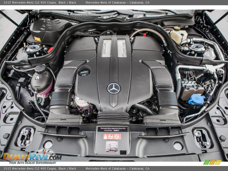 2015 Mercedes-Benz CLS 400 Coupe 3.0 Liter DI Twin-Turbocharged DOHC 24-Valve VVT V6 Engine Photo #9