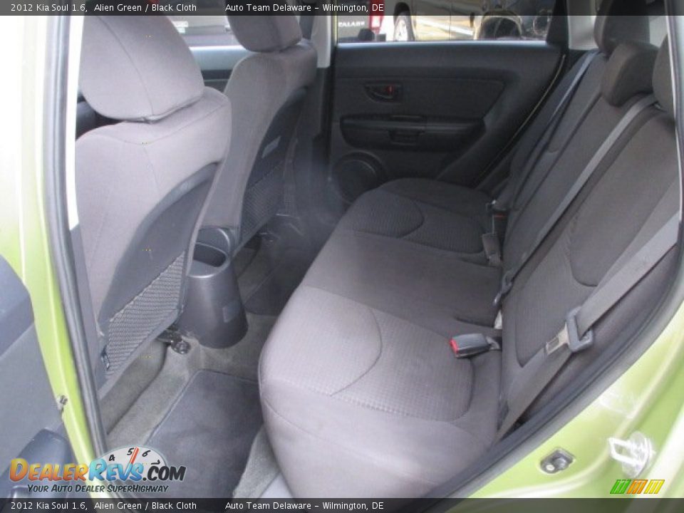 2012 Kia Soul 1.6 Alien Green / Black Cloth Photo #23