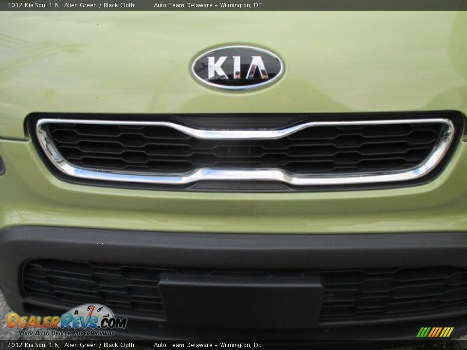 2012 Kia Soul 1.6 Alien Green / Black Cloth Photo #33