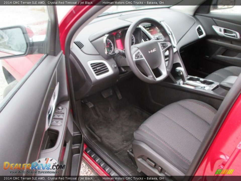 2014 GMC Terrain SLE AWD Crystal Red Tintcoat / Jet Black Photo #5