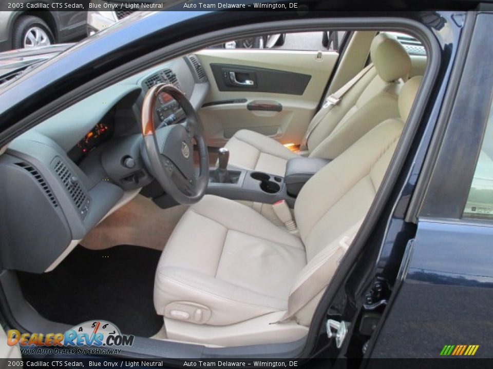 Light Neutral Interior - 2003 Cadillac CTS Sedan Photo #10