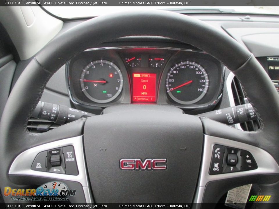 2014 GMC Terrain SLE AWD Crystal Red Tintcoat / Jet Black Photo #16