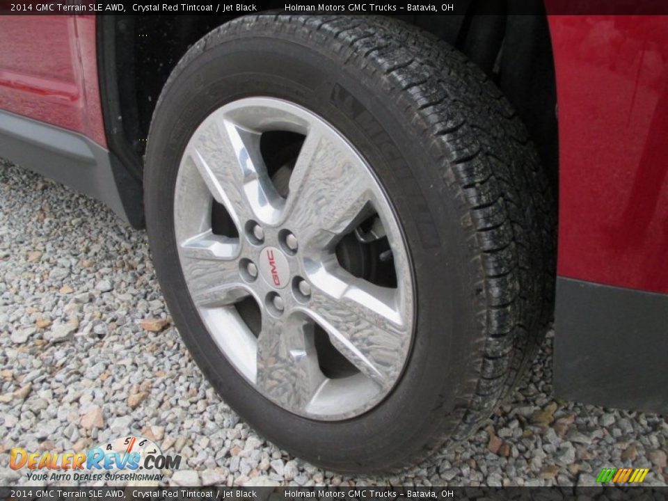 2014 GMC Terrain SLE AWD Crystal Red Tintcoat / Jet Black Photo #24