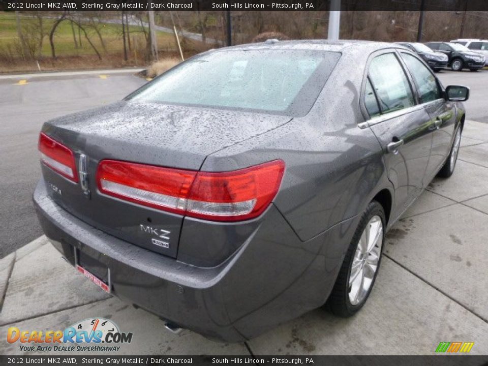 2012 Lincoln MKZ AWD Sterling Gray Metallic / Dark Charcoal Photo #5