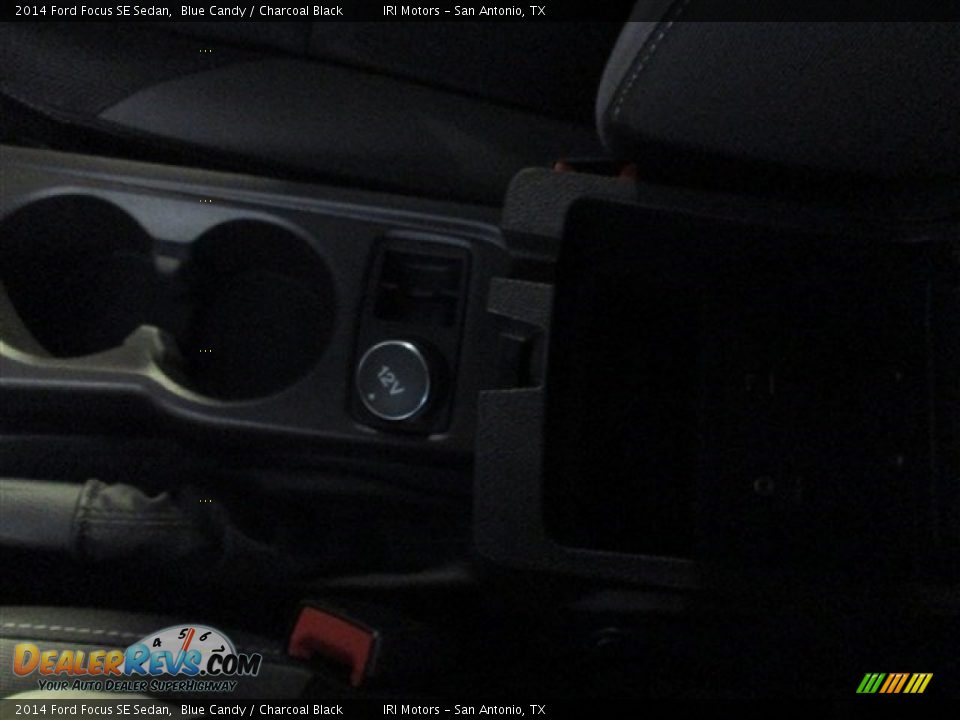 2014 Ford Focus SE Sedan Blue Candy / Charcoal Black Photo #20