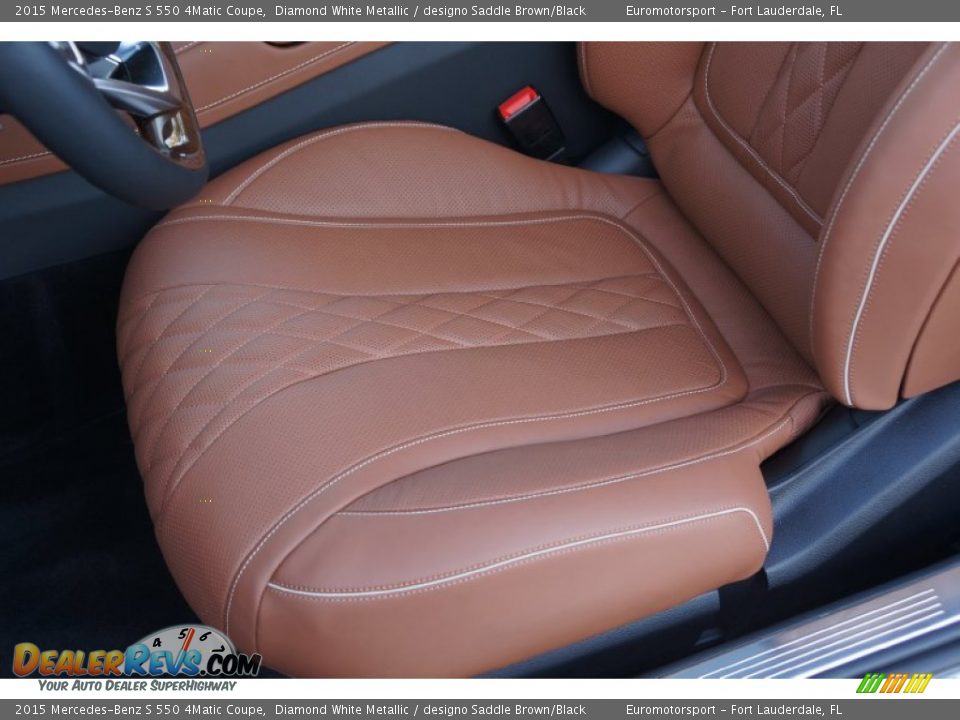 Front Seat of 2015 Mercedes-Benz S 550 4Matic Coupe Photo #30