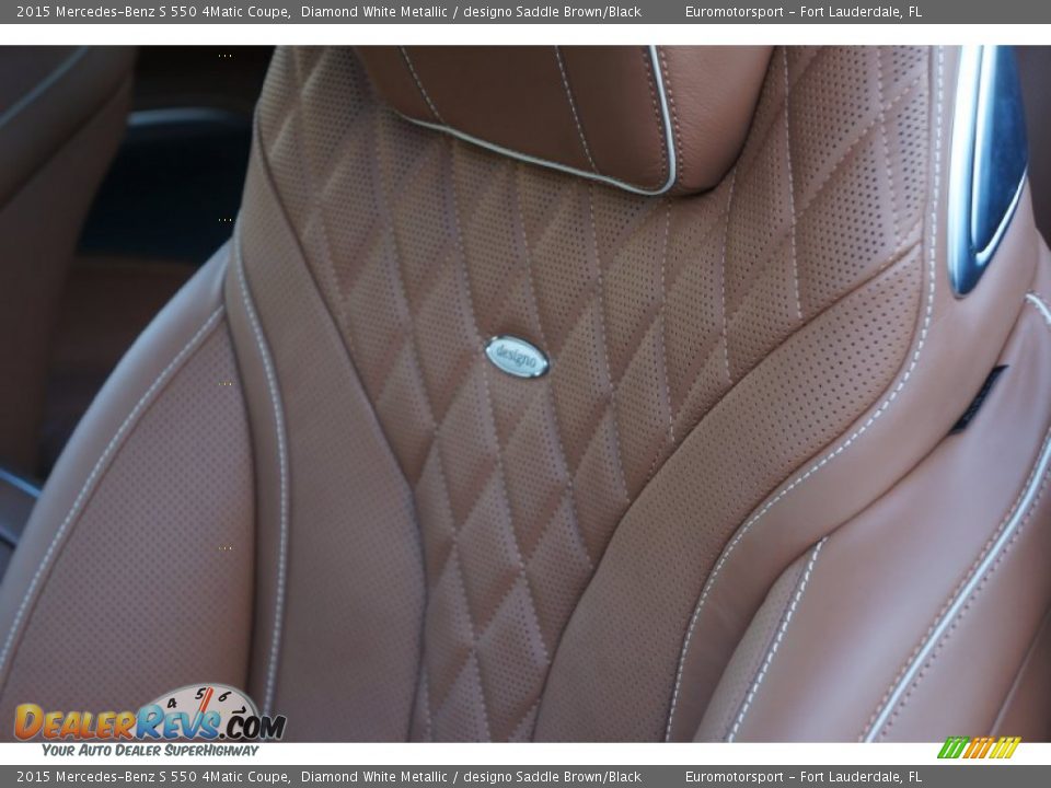 Front Seat of 2015 Mercedes-Benz S 550 4Matic Coupe Photo #31