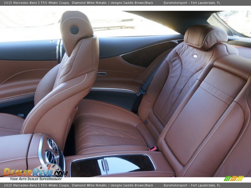 Rear Seat of 2015 Mercedes-Benz S 550 4Matic Coupe Photo #33