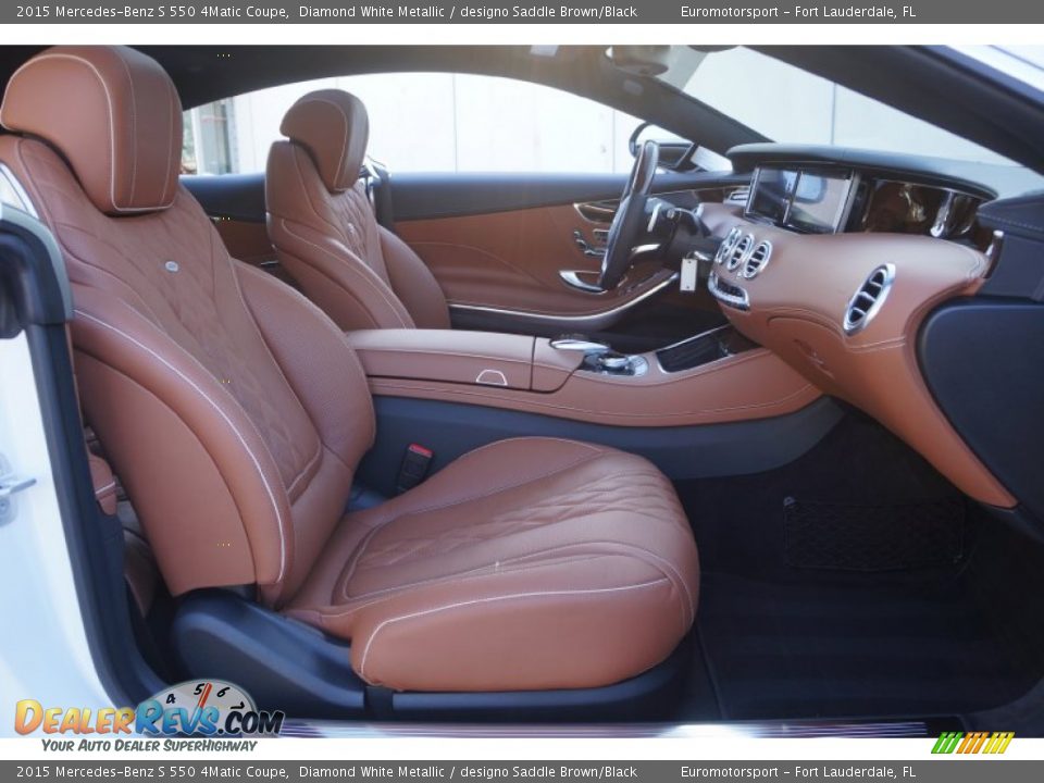 Front Seat of 2015 Mercedes-Benz S 550 4Matic Coupe Photo #40