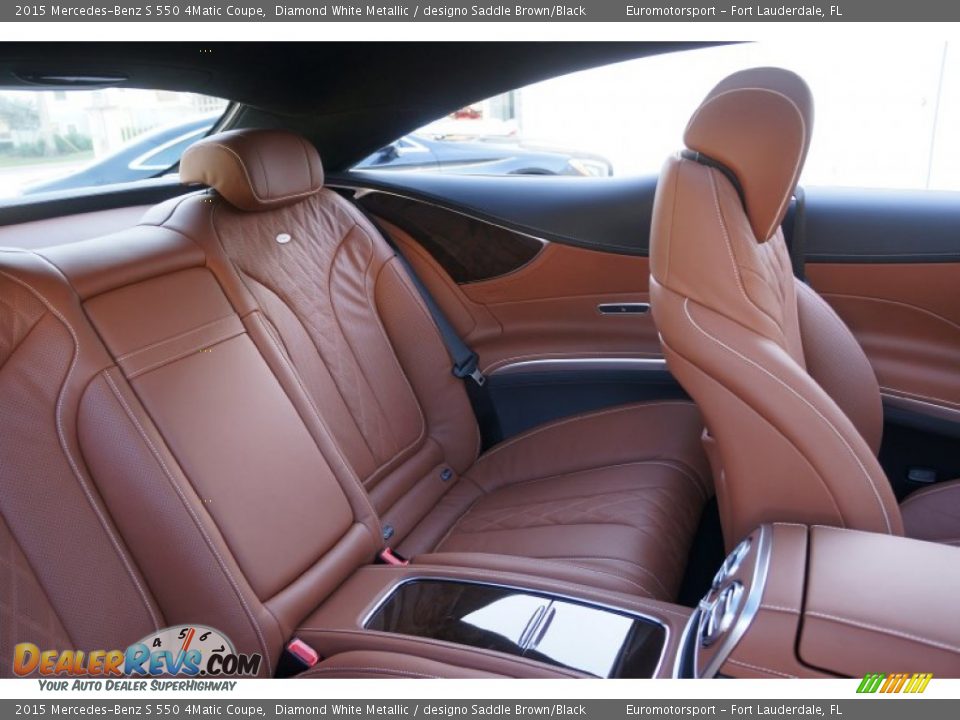 Rear Seat of 2015 Mercedes-Benz S 550 4Matic Coupe Photo #44
