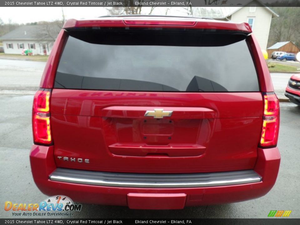 2015 Chevrolet Tahoe LTZ 4WD Crystal Red Tintcoat / Jet Black Photo #5