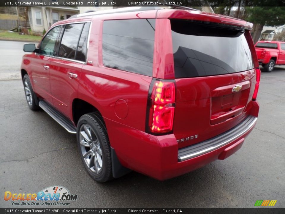2015 Chevrolet Tahoe LTZ 4WD Crystal Red Tintcoat / Jet Black Photo #6