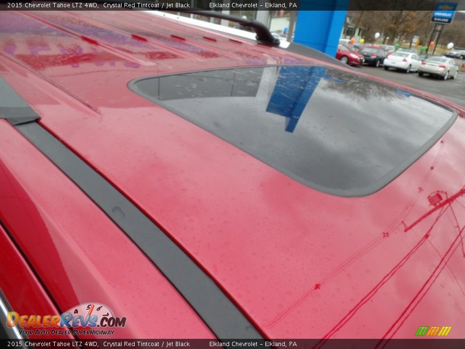 2015 Chevrolet Tahoe LTZ 4WD Crystal Red Tintcoat / Jet Black Photo #12