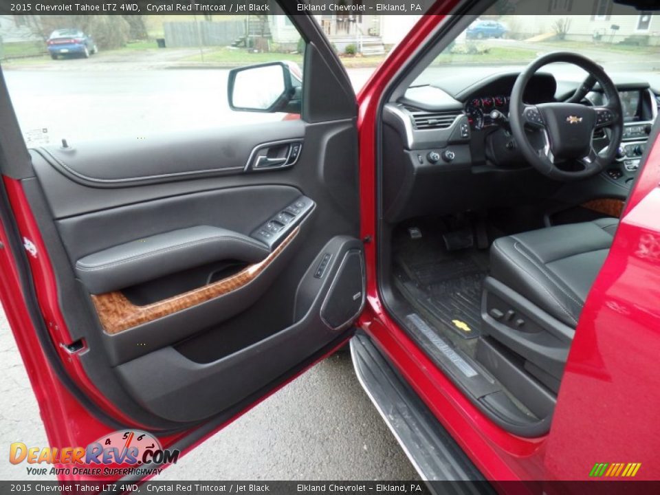 2015 Chevrolet Tahoe LTZ 4WD Crystal Red Tintcoat / Jet Black Photo #13